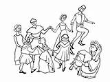 Moyen Danse Dacqua Mondi âge Mittelalter Adulte Adulti Edades Danseuse Malbuch Erwachsene Adultos Coloriages Justcolor 1651 Classique Danses sketch template