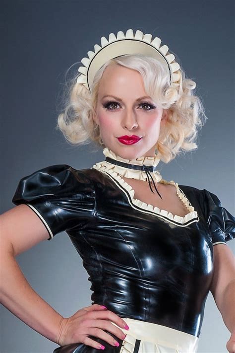 Latex French Maid Outfit