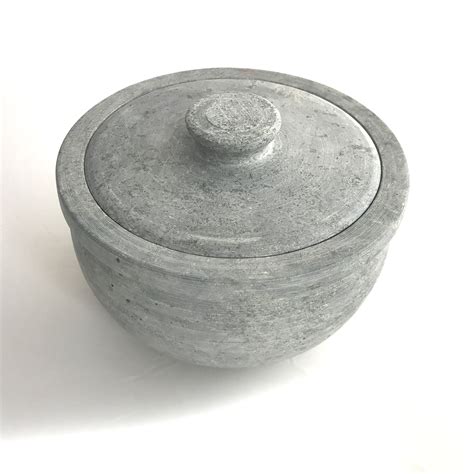indian soapstone curd pot ancient cookware