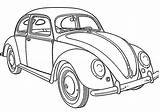 Malvorlage Käfer Kostenlos Bulli Colorear Ausmalbild Malvorlagen Zeichnungen Bilderzumnachmalen Coches Escarabajo sketch template