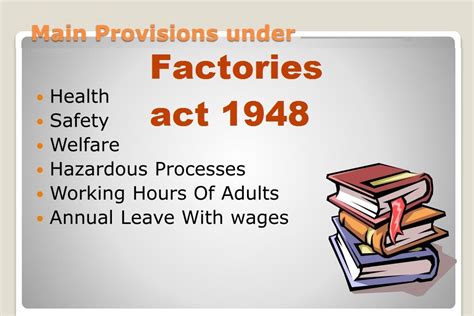 factories act  regulations  safety  workers