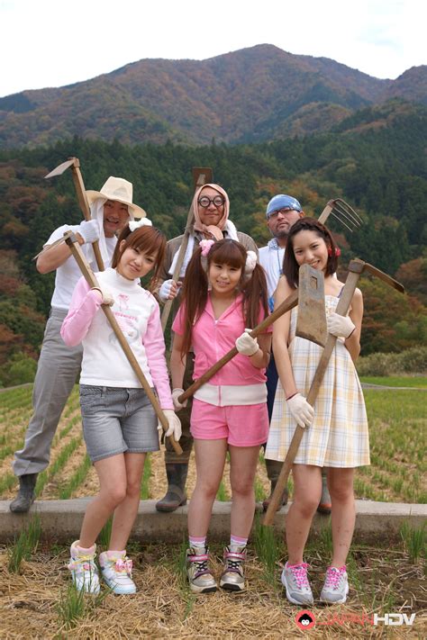 Nagisa Hana Maria Are Farmer Girls Ready