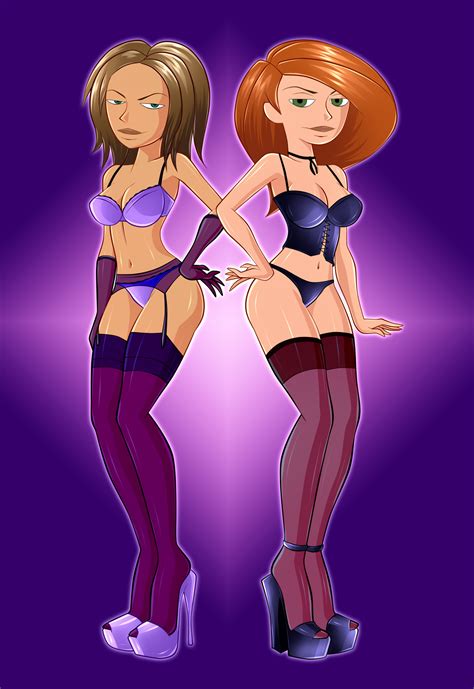 Kim Possible Bonnie Rockwaller And Kim Possible By Zfive