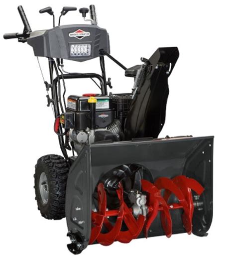 briggs stratton  cc  dual stage snowthrower wled