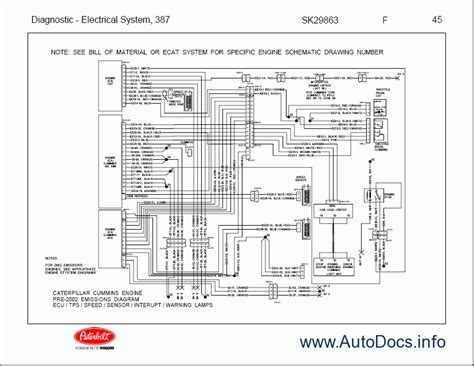 peterbilt electrical system wiring diagram repair manual order