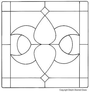 easy  printable stained glass patterns   cwe