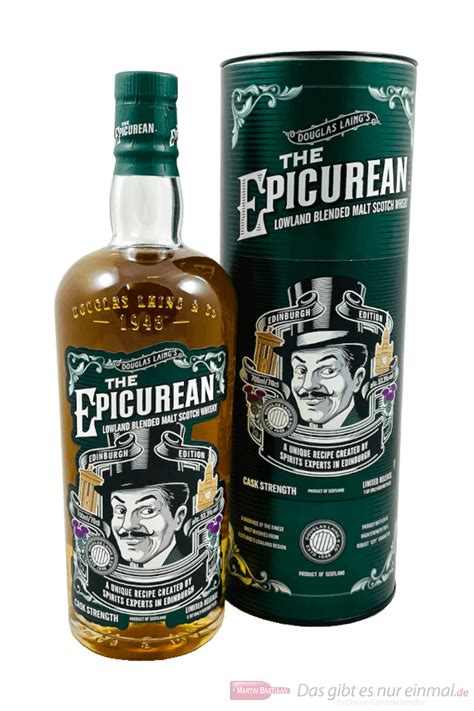 douglas laing  epicurean cask strength edinburgh edition blended malt scotch whisky