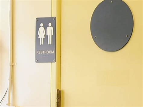 gender neutral bathroom at california elementary school