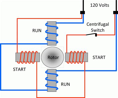 motor run capacitor wiring