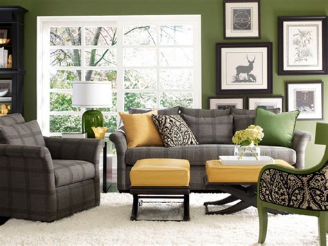 lovely grey  green living rooms home design lover