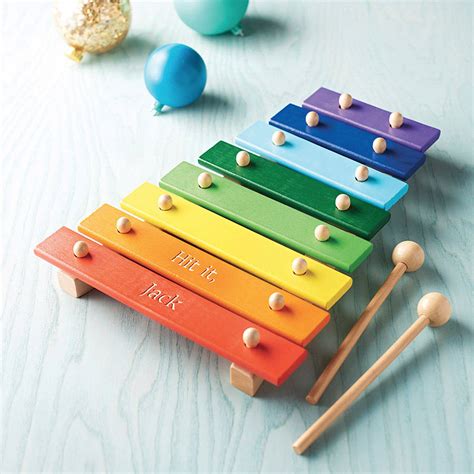 personalised wooden xylophone   st years notonthehighstreetcom