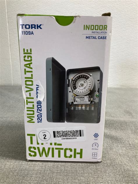 tork  multi voltage   time switch