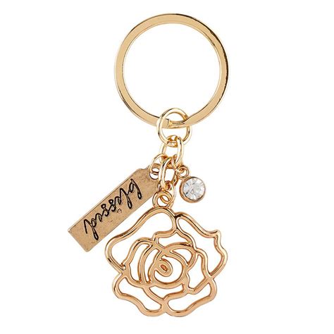 Blessed Is She Who Has Believed Key Chains With Cards 8 Pk Key