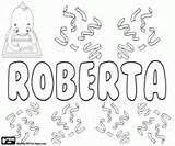 Roberta sketch template