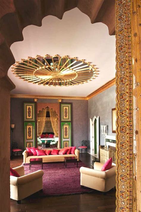 salon moderne oriental dinspiration marocaine