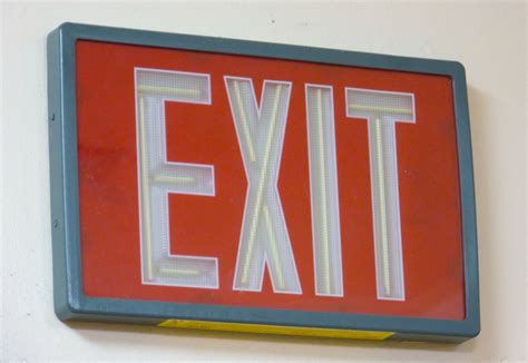 enter exit signs  centex signworks  rock austin georgetown