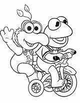 Muppets Animados sketch template