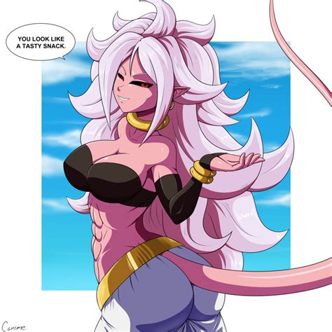 majin android 21 by canime fur affinity [dot] net