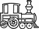 Engine Locomotive Colouring Tren Trains Drawings Printable Vapor Clipground sketch template