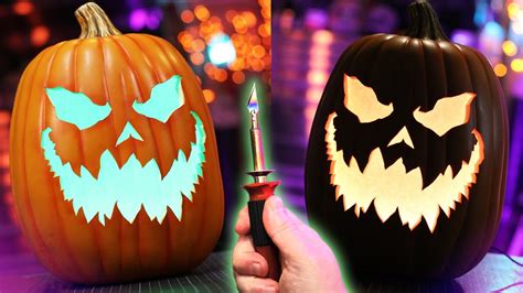 How To Carve A Foam Pumpkin Easy Tutorial Diy Hot Knife Paint And