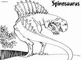 Spinosaurus Gorgosaurus sketch template