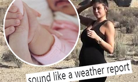 Twitter Uses Mock Kylie Jenner S Name Choice For Daughter Daily Mail