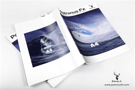 magazines design  patronus fx magazine  cover  cover