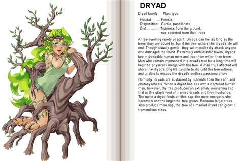 Dryad Monster Girl Encyclopedia Sorted By Position Luscious