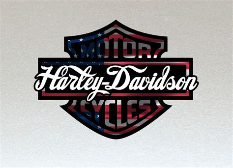 harley davidson usa bar shield custom logostickers   included mm high quality