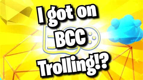 featured  bcc trolling youtube