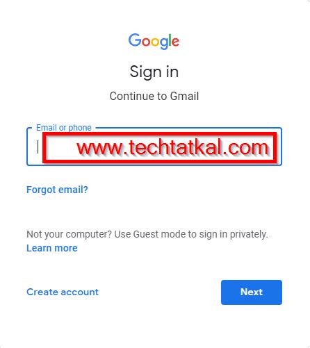 open  email account gmail account opening tech tatkal