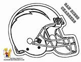 Coloring Chargers Pages Nfl Cleveland Browns Football San Diego Helmet Helmets Logo Print Printable Color Homies Kids Indians Jaws Sports sketch template