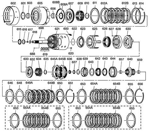 chevy trailblazer transmission diagram
