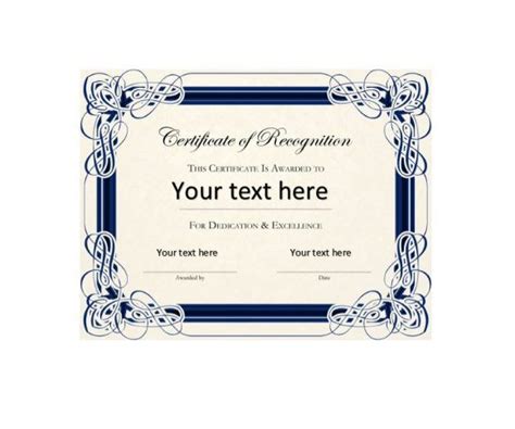 certificate  recognition   certificate templates