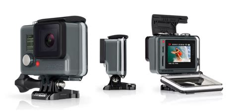 gopros hero lcd puts  touchscreen   entry level camera engadget