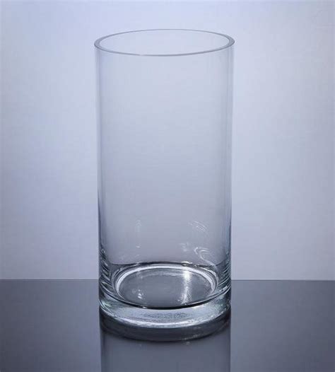 Pc510 Cylinder Glass Vase 5 X 10 12 P C Cylinder