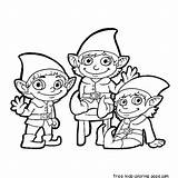 Elf Coloring Christmas Pages Clip Print Printable Clipart Children Elves Outline Shelf Waves Cliparts Pagesfree Kids Wikiclipart Three Carol Clipartmag sketch template