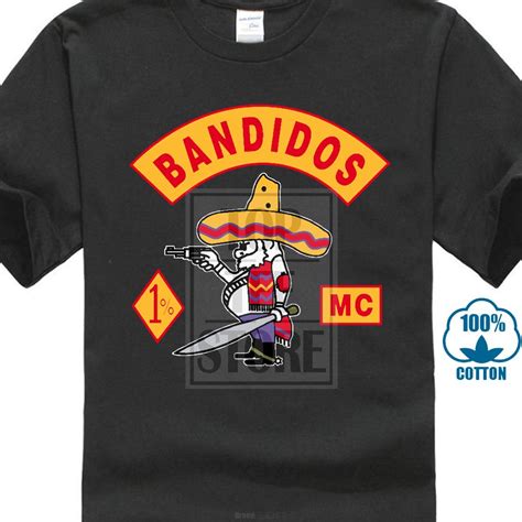 bandidos mc support worldwide sylb  percenter biker  rough black