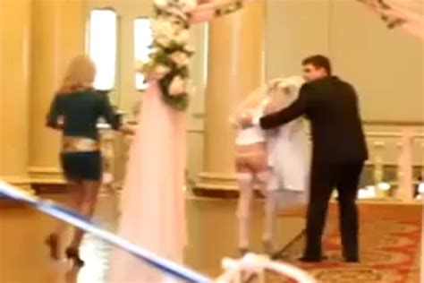 bride rips wedding dress and we want to see more