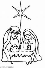 Nacimiento Nazaret Nativity Parapintarycolorear sketch template