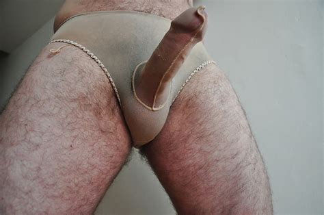 Nylon Pants With Penis Sheath 9 Pics Xhamster