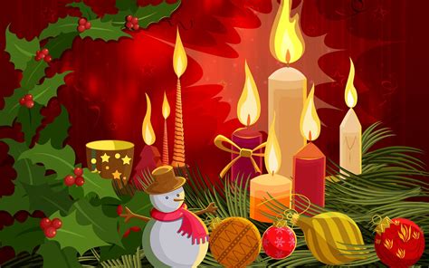 kerst achtergrond met kaarsen mooie leuke achtergronden voor je