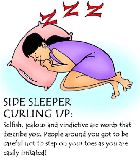 sleeping position define  personality