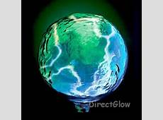 Planet Earth Plasma Electra Lightning Globe Ball Lamp