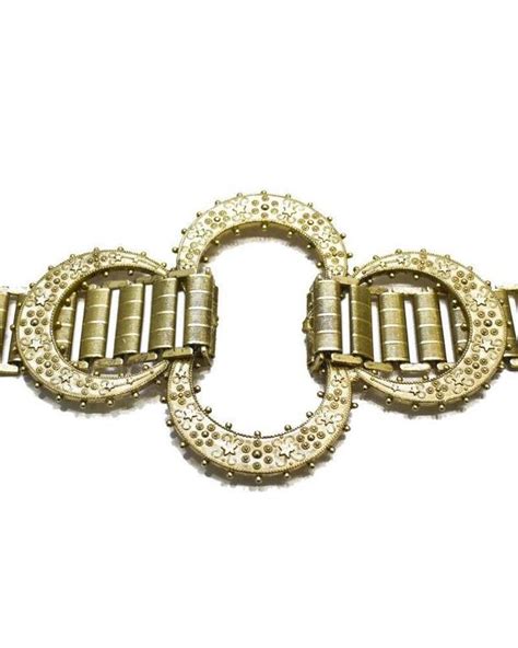 1960 S Middle Eastern Inspired Goldlink Belt For Sale At