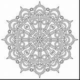 Coloring Pages Mandala Geometric Pdf Geometry Unbelievable Printable Getdrawings Getcolorings Print Colorings sketch template