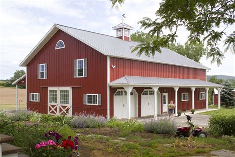 saratoga sod farms insulated shop morton buildings  red barn house barn house kits