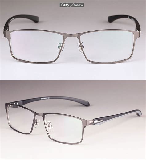 men titanium alloy eyeglasses frame for men eyewear flexible temples