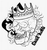 Gangster Crown Gangsta Kings Outline Px Vhv sketch template