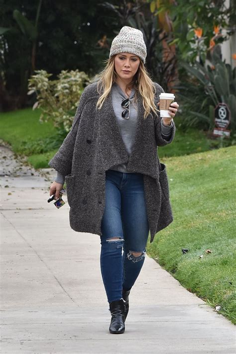 hilary duff out and about in toluca lake 02 10 2018